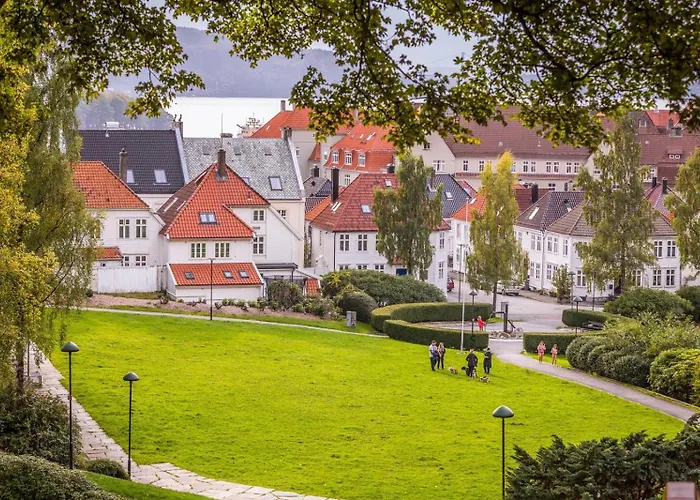 Апартаменты Charming In Sandviken Берген